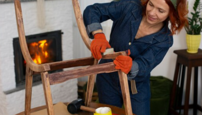 Furniture restoration and upholstery services for sofas and chairs in Trivandrum